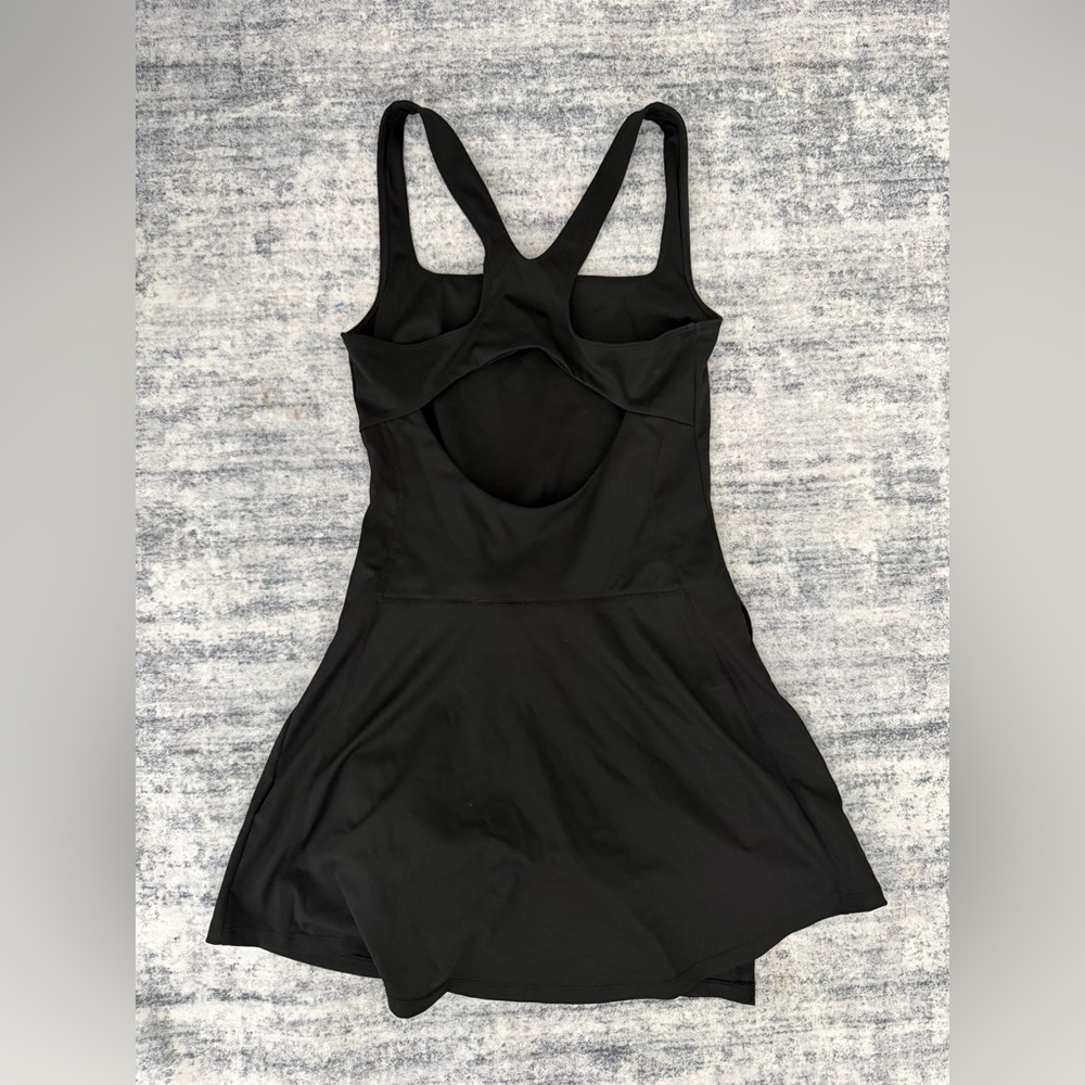 Black Backless Tennis/Athletic Dress!